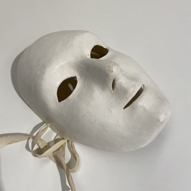 DRESS UP, Mask - White Paper Mache